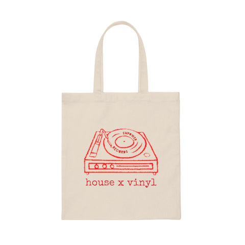 house x vinyl Canvas Tote