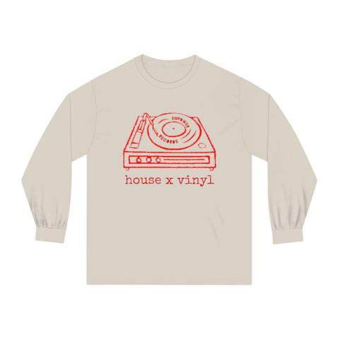 house x vinyl Long Sleeve T-Shirt