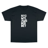 Cities Black T-Shirt