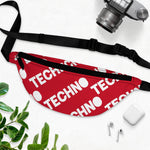 Techno Cross-body Bag in Red