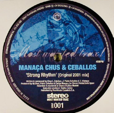 Strong Rhythm/Africa - Chus & Ceballos, Manaca