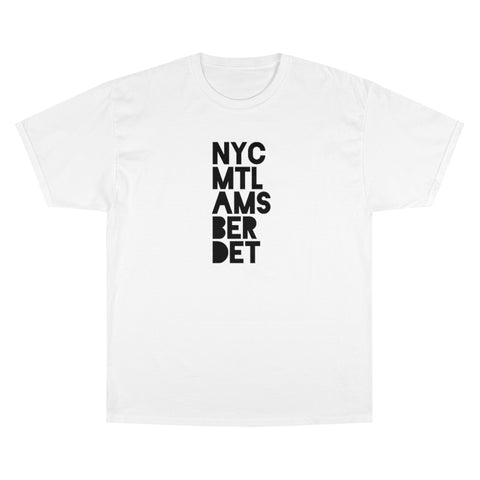 Cities White T-Shirt