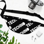 Techno Cross-body Bag in Black